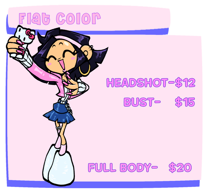 flat color ref